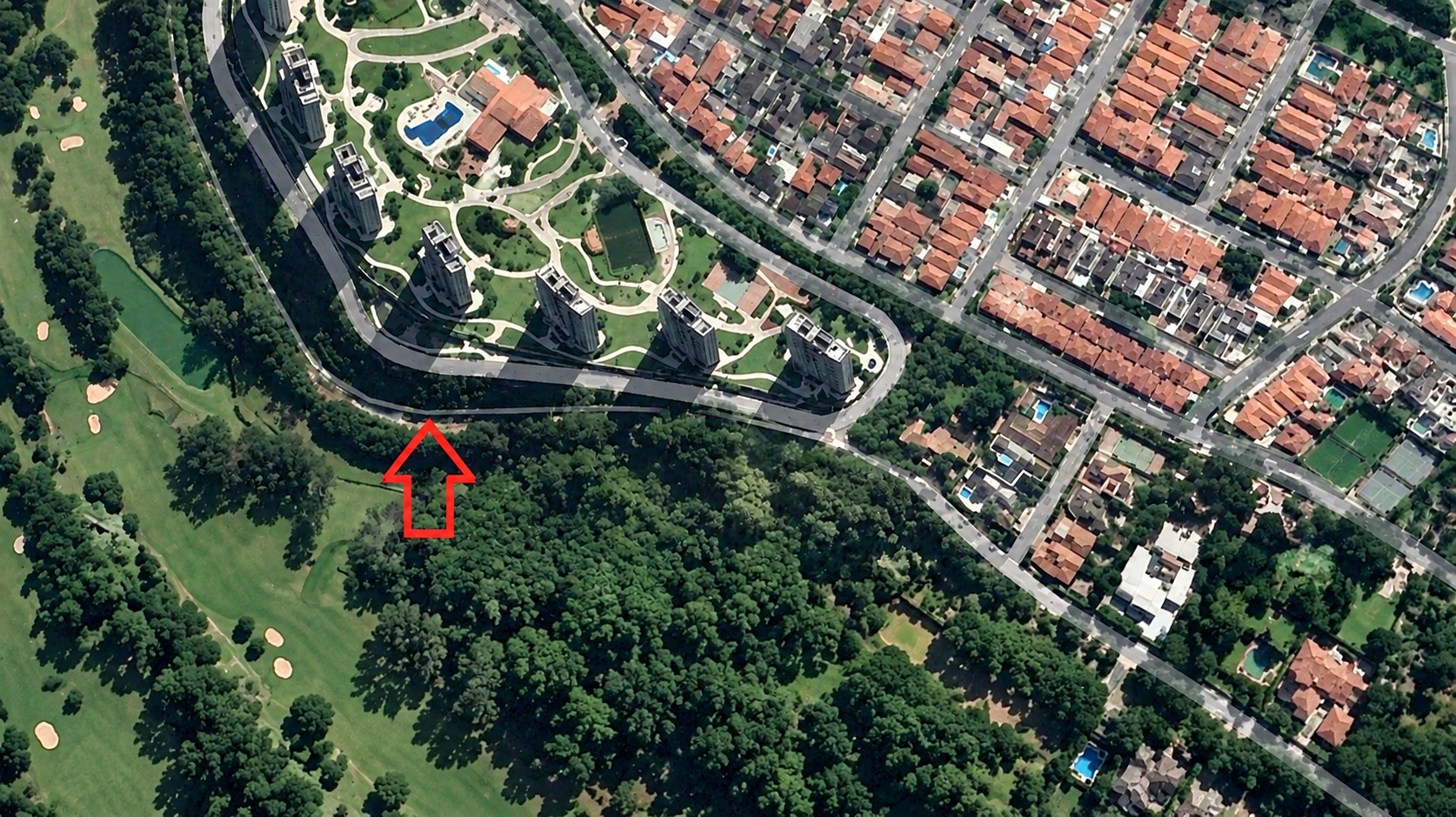Preservação da faixa verde na continuação da Rua Dr. Paulo Ferraz da Costa Aguiar